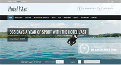 Desktop Screenshot of hotelast.com